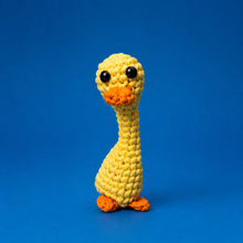 Load image into Gallery viewer, Dinku the Duck - DIY Crochet Kit