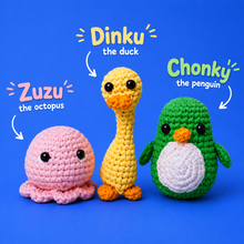 Load image into Gallery viewer, Penguin + Duck