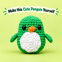 Load image into Gallery viewer, Pingu the Penguin - DIY Crochet Kit