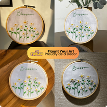 Load image into Gallery viewer, Blossom DIY Learn-to-Embroidery Kit