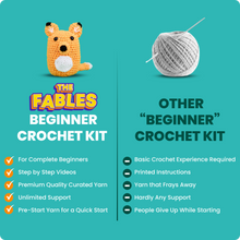 Load image into Gallery viewer, Fox DIY Learn-to-Crochet Kit