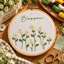 Load image into Gallery viewer, Blossom DIY Learn-to-Embroidery Kit
