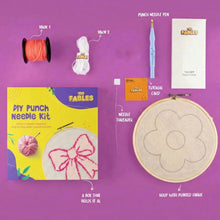 Load image into Gallery viewer, DIY Punch Needle Flower Kit Pack of 1
