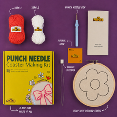 DIY Punch Needle Flower Kit Pack of 1