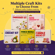 Load image into Gallery viewer, DIY Punch Needle Flower Kit Pack of 1

