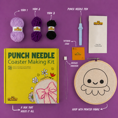 DIY Punch Needle Octopus Kit