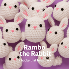 Load image into Gallery viewer, Rabbit DIY Learn-to-Crochet Kit
