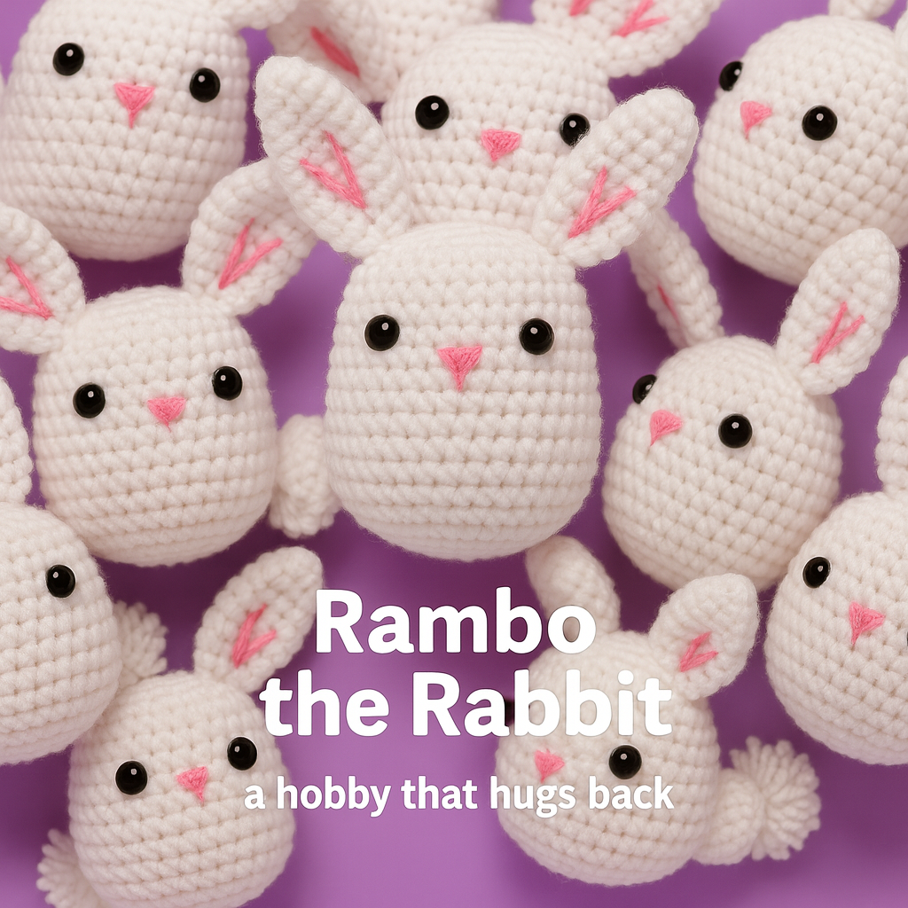 Rabbit DIY Learn-to-Crochet Kit