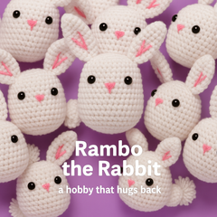 Rabbit DIY Learn-to-Crochet Kit