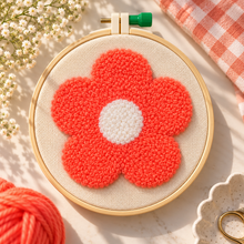 Load image into Gallery viewer, DIY Punch Needle Flower Kit Pack of 1

