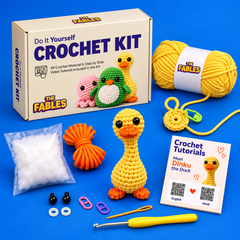 Dinku the Duck - DIY Crochet Kit