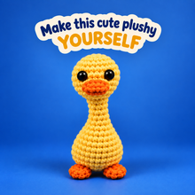 Load image into Gallery viewer, Dinku the Duck - DIY Crochet Kit
