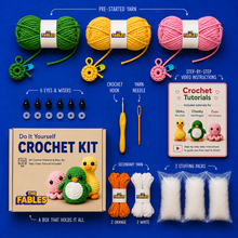 Load image into Gallery viewer, Penguin + Octopus + Duck (Crochet)
