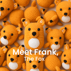 Fox DIY Learn-to-Crochet Kit